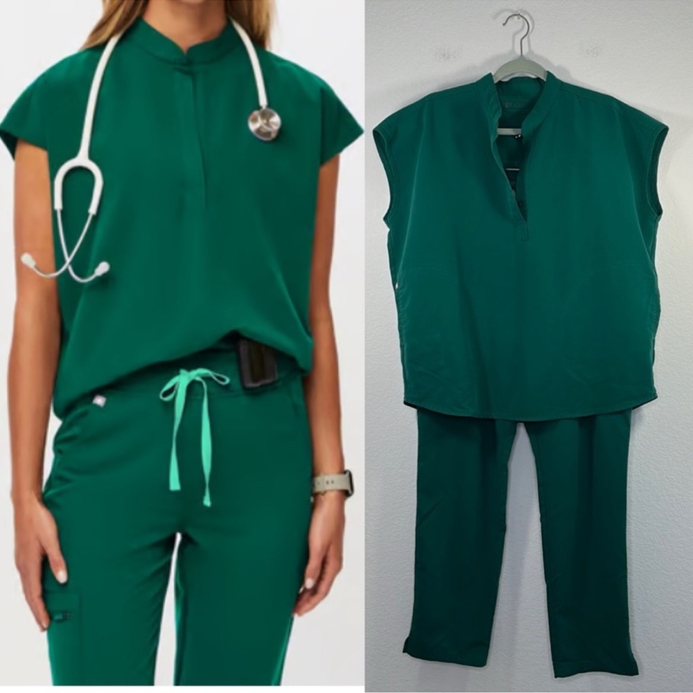 Green Medical Scrub Set